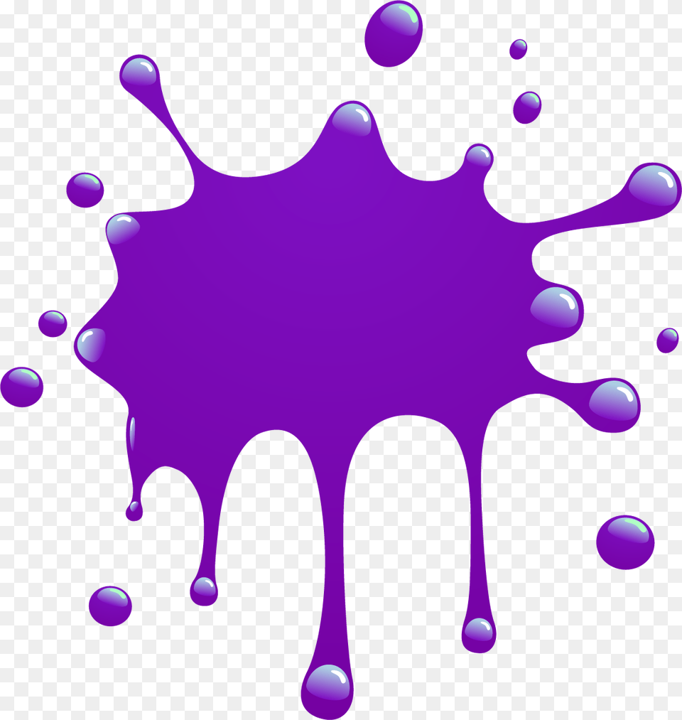 Paint Splatter Clip Art Image, Purple, Graphics, Droplet Free Transparent Png
