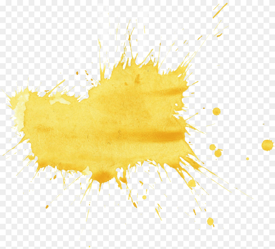 Paint Splatter Gold, Plant, Pollen, Logo, Powder Free Transparent Png