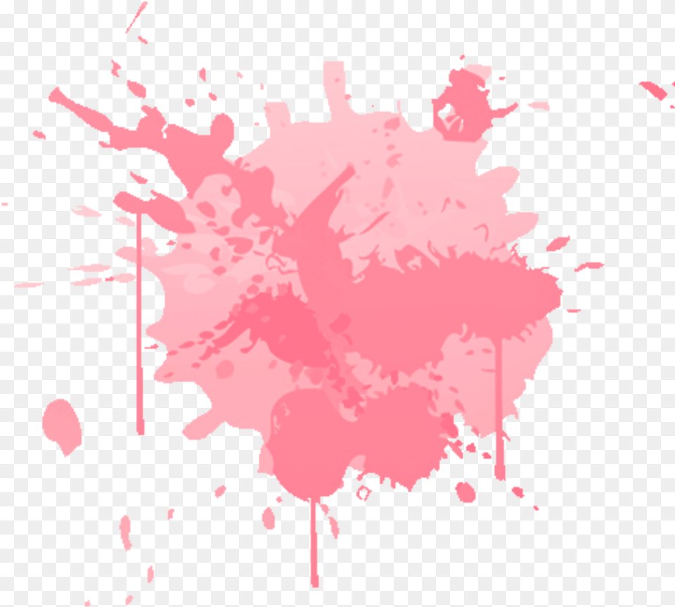 Paint Splatter Pink, Stain, Adult, Bride, Female Free Png