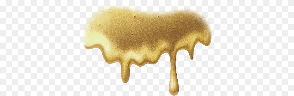 Paint Splatter Transparent Gold Drip, Food Png Image