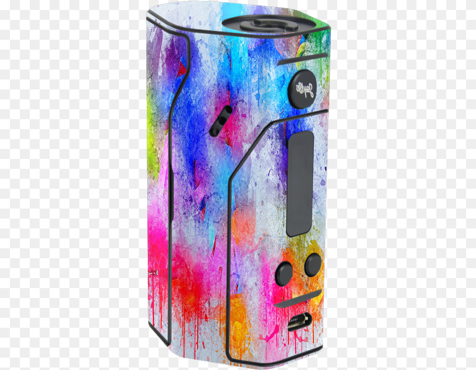 Paint Splatter Wismec Reuleaux Dna 200class Computer Case, Blade, Knife, Weapon, Device Free Transparent Png