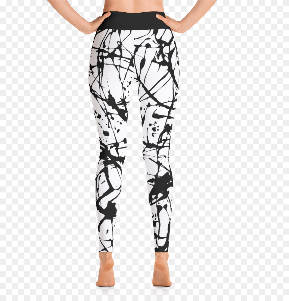 Paint Splatter Yoga Leggings Altinofashion Altino Earth Girl Yoga Pants, Clothing, Hosiery, Tights, Adult Free Png