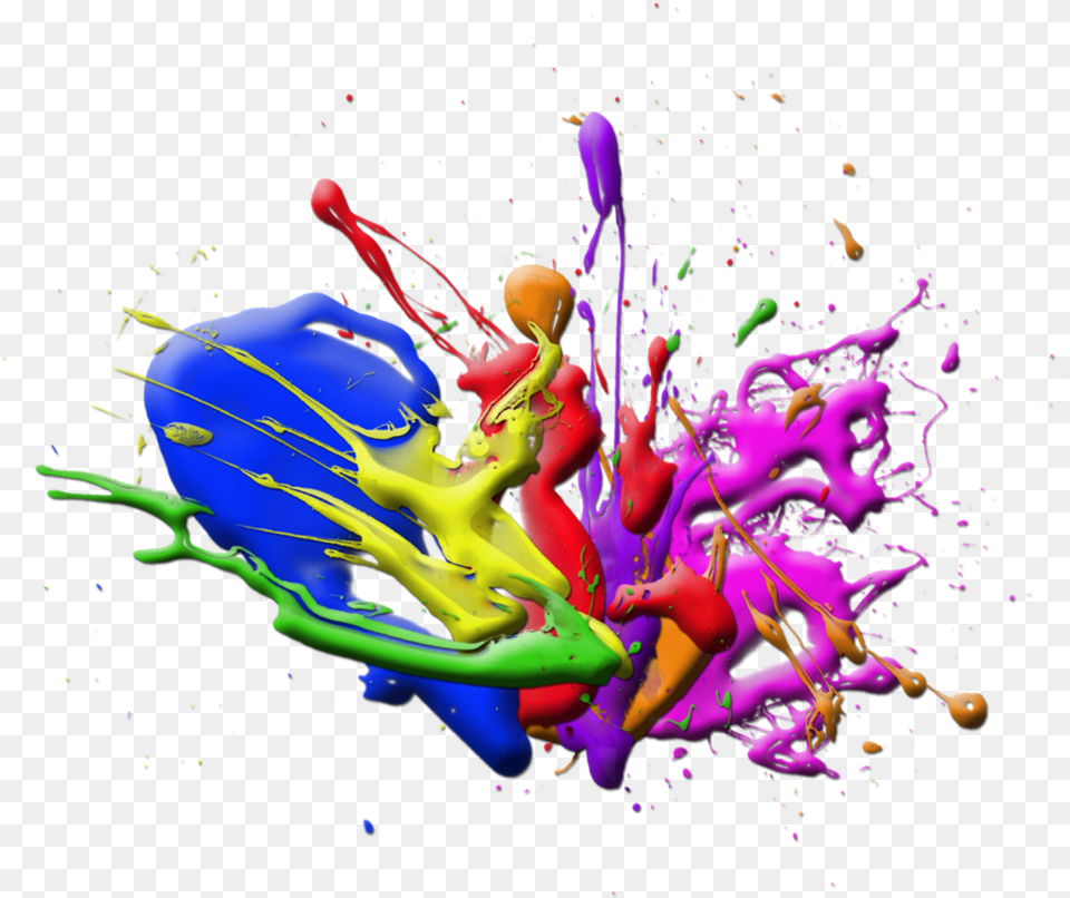 Paint Splotches Paint Splatter On Transparent Background, Art, Graphics, Purple Free Png Download