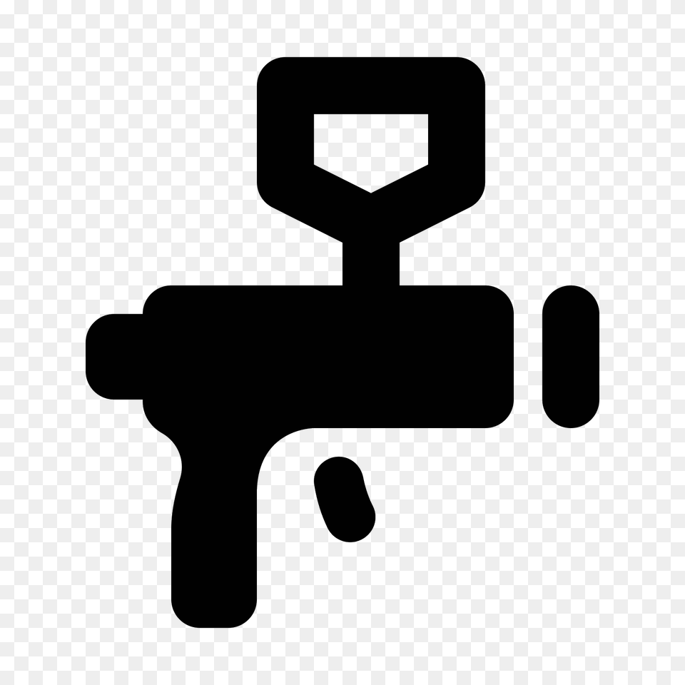 Paint Sprayer Icon, Gray Free Png Download