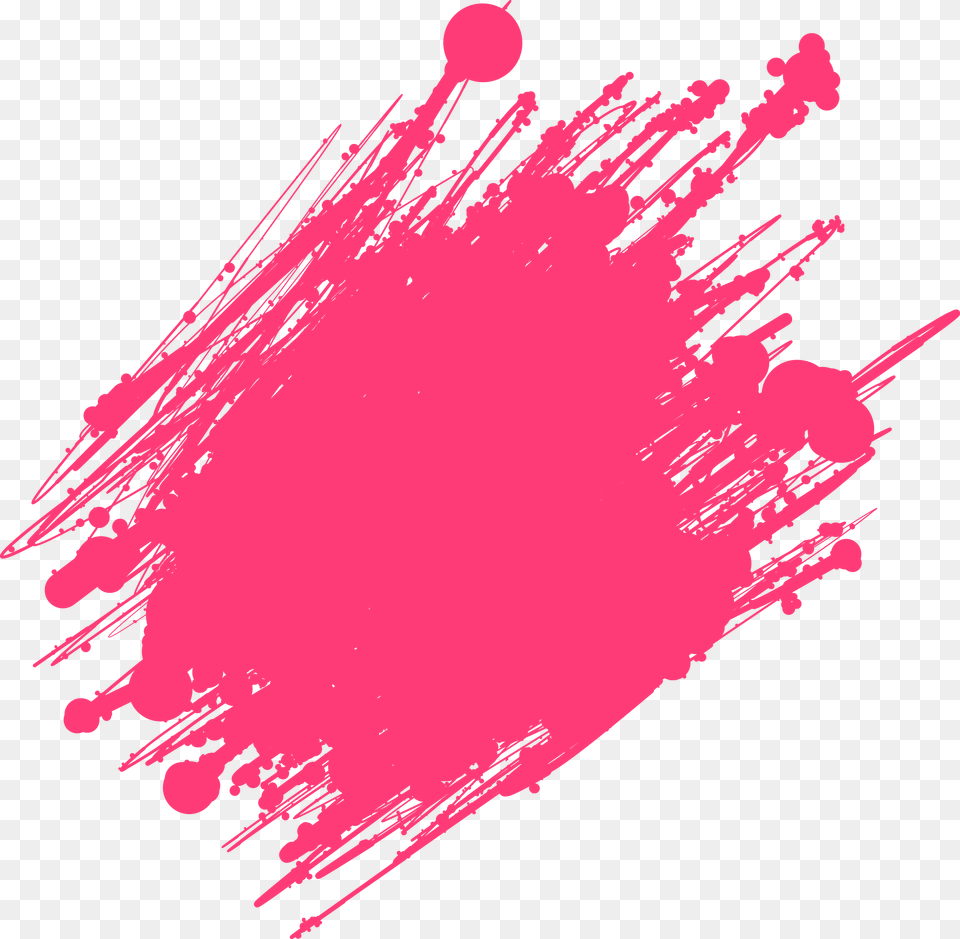 Paint Stroke Vector Brush Paint Vector, Stain Free Png Download