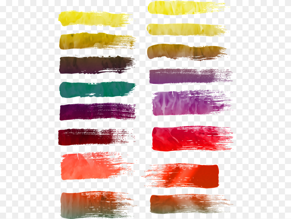Paint Strokes Watercolor Brush Pincel Trazos De Pinturas, Art, Collage, Paint Container, Modern Art Free Png