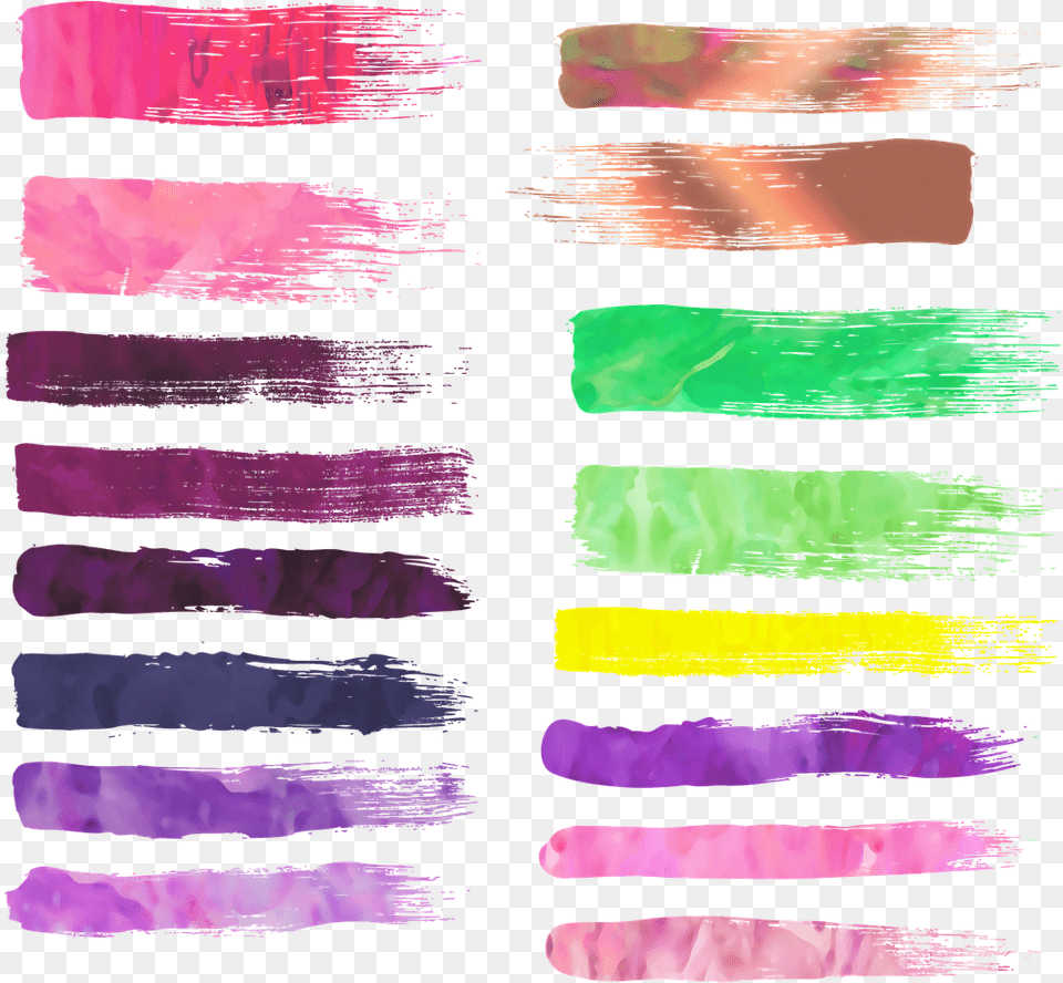 Paint Strokes Watercolor Brush Sock, Purple, Art, Collage, Paint Container Free Transparent Png