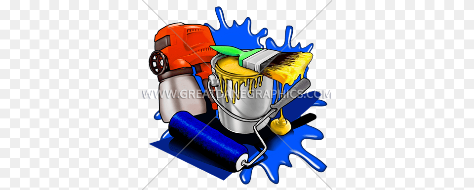Paint Supplies Splatter Production Ready Artwork For T Shirt, Cleaning, Person, Paint Container, Dynamite Free Png