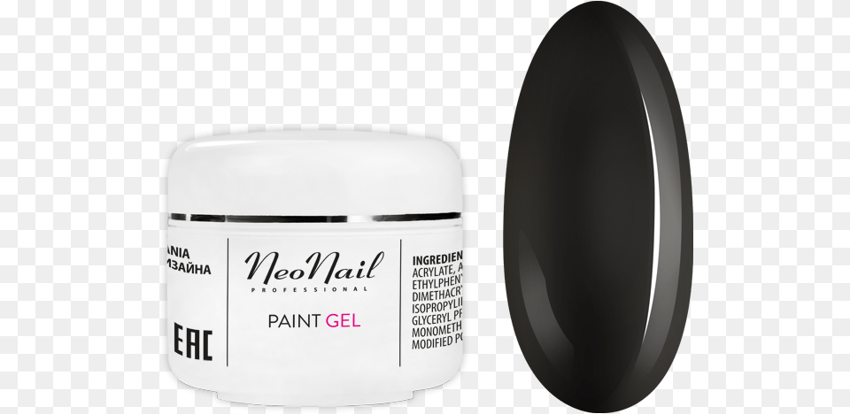 Paint Uv Gel Studio Line 5 Ml Black Pearl Neonail, Face, Head, Person, Bottle Png Image