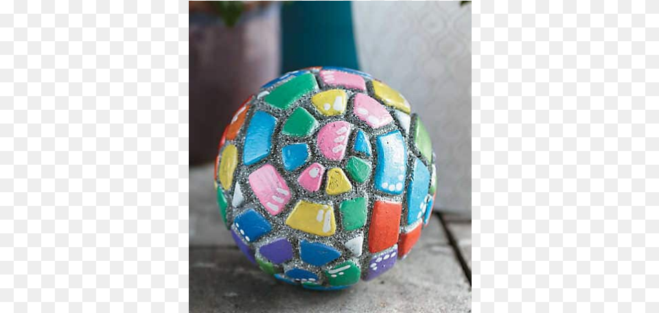 Paint Your Own Stone Orb By Mindware Bead, Ball, Football, Soccer, Soccer Ball Free Png Download