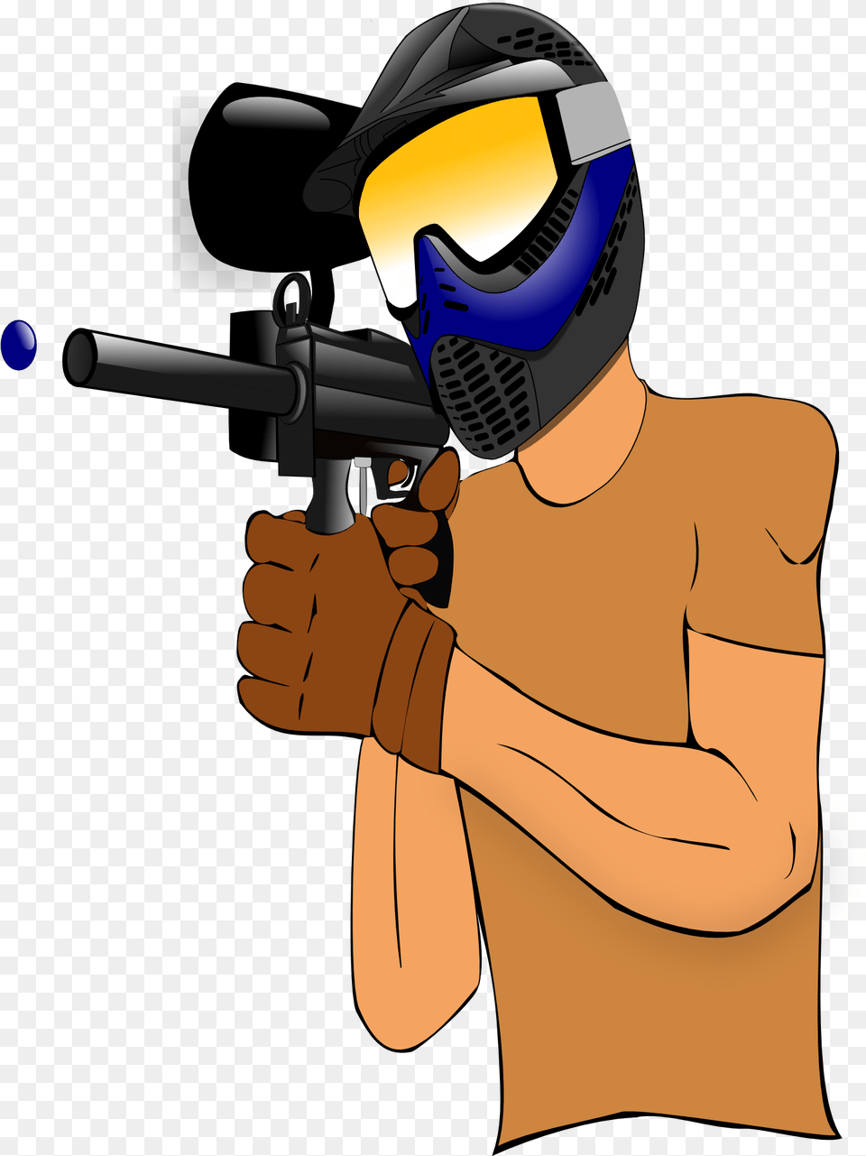 Paintball Clipart, Person, Adult, Male, Man Png
