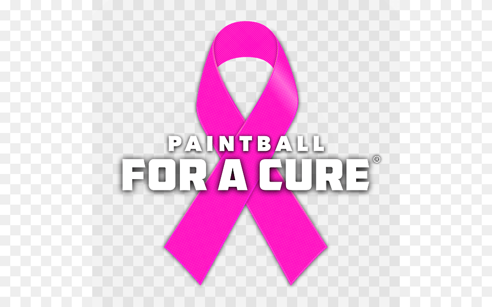 Paintball For A Cure Logo 02 Graphic Design, Accessories, Formal Wear, Tie, Purple Png Image