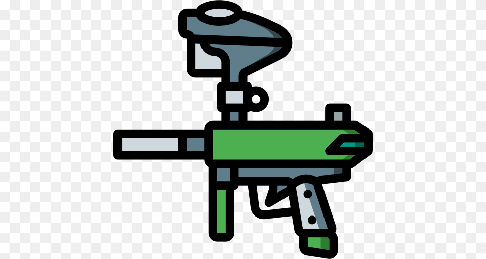 Paintball Gun, Person, Bulldozer, Machine Png Image