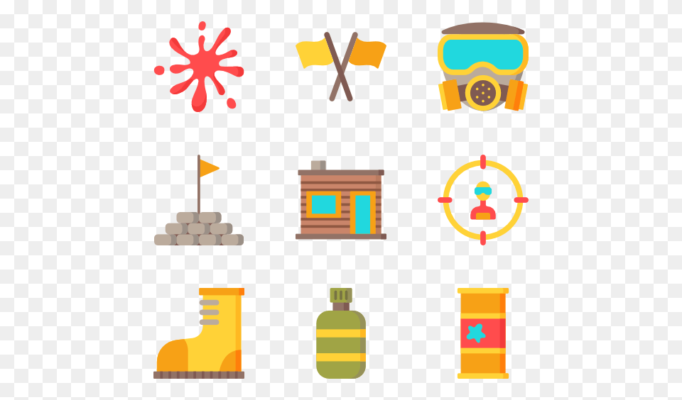 Paintball Icon Packs Free Transparent Png