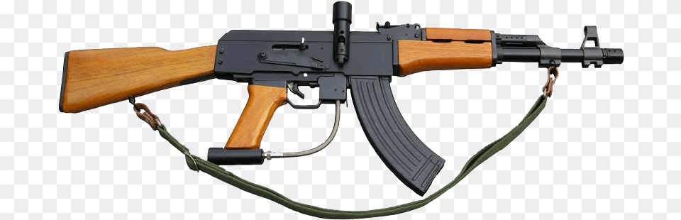 Paintball Marker Ak, Firearm, Gun, Rifle, Weapon Free Png
