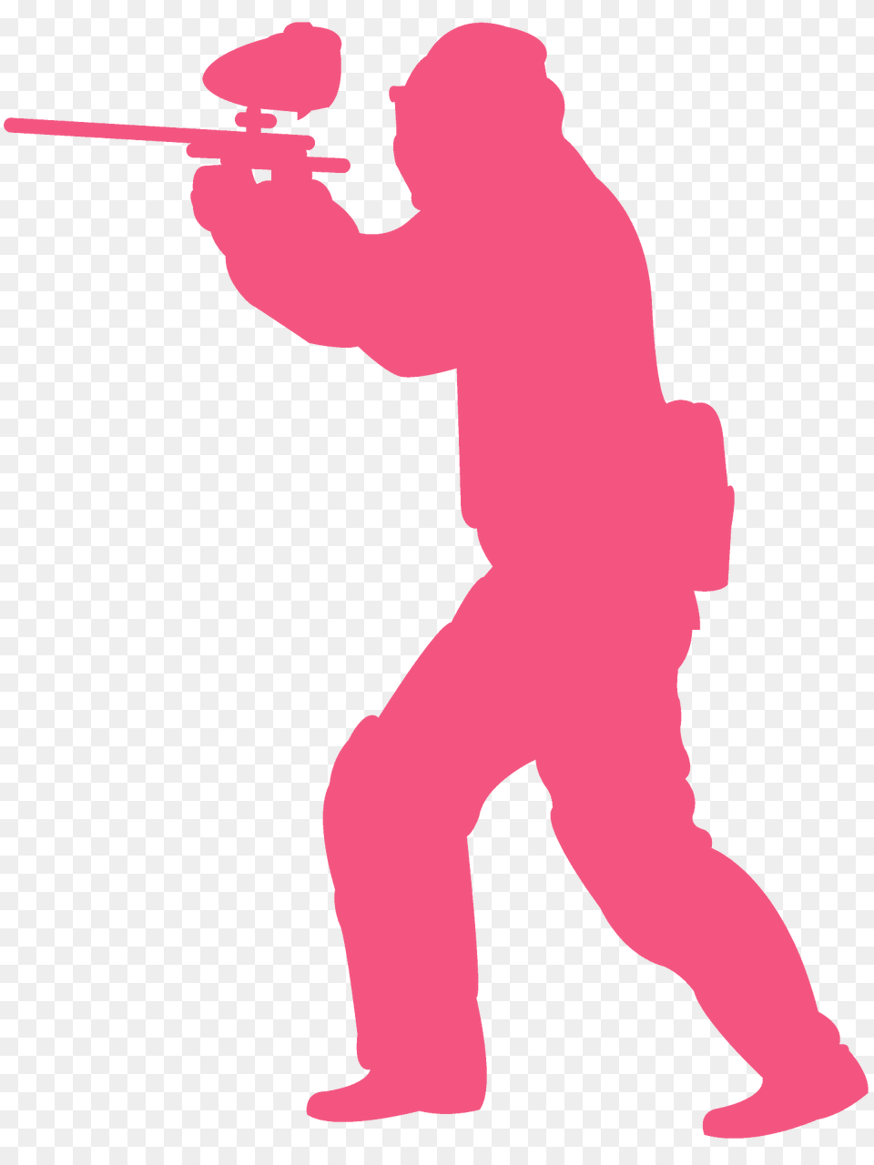 Paintball Silhouette, Person, Photography, People, Baton Free Png Download