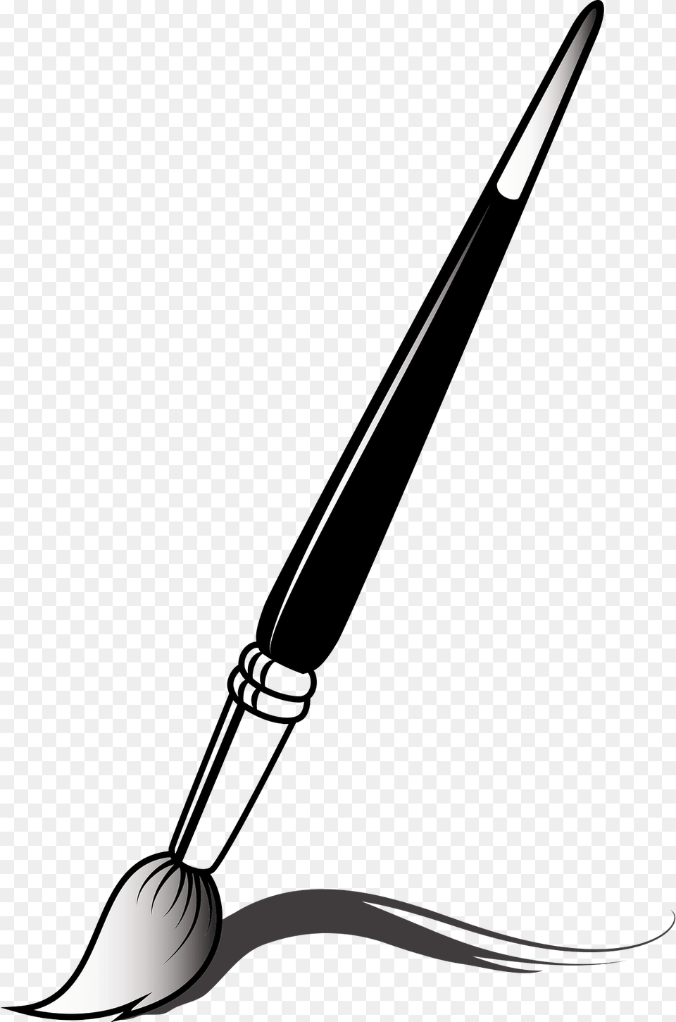 Paintbrush Clipart, Brush, Device, Tool, Smoke Pipe Png Image