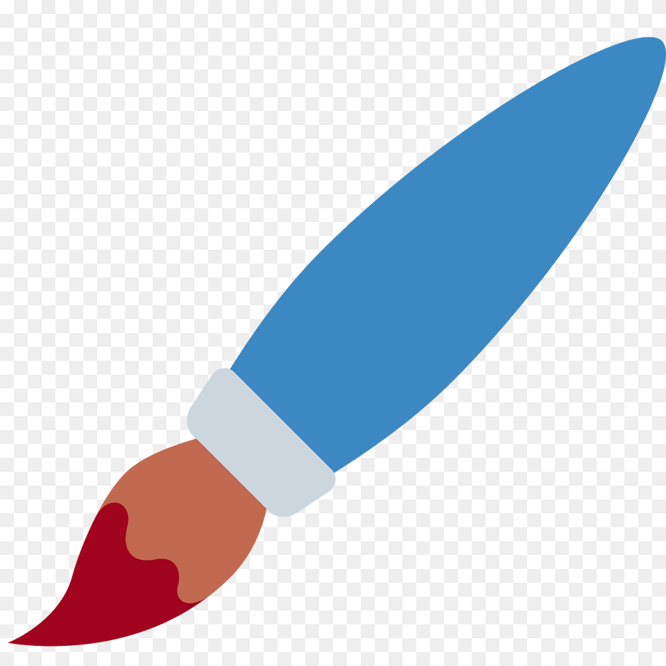 Paintbrush Emoji Clipart, Brush, Device, Tool Free Png