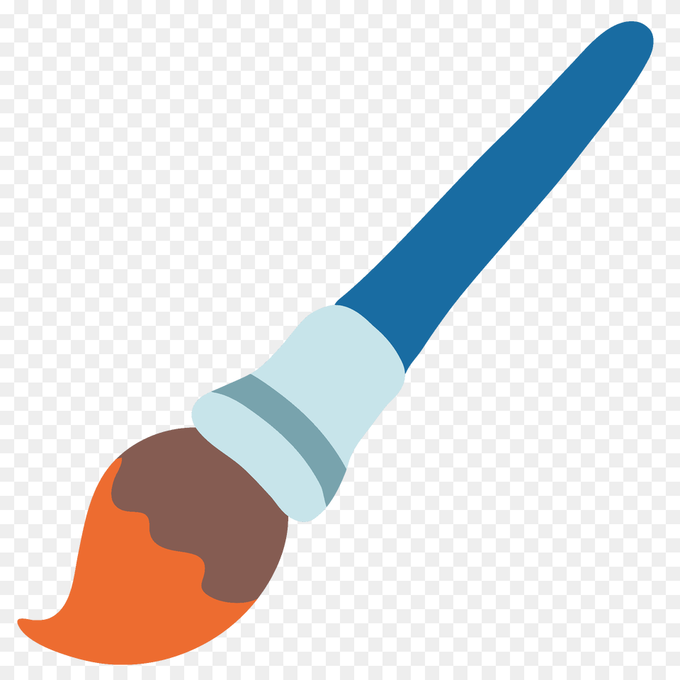 Paintbrush Emoji Clipart, Brush, Device, Tool, Smoke Pipe Free Png Download