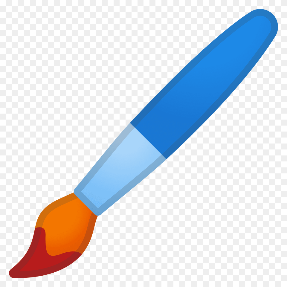 Paintbrush Emoji Clipart, Brush, Device, Tool, Blade Png Image