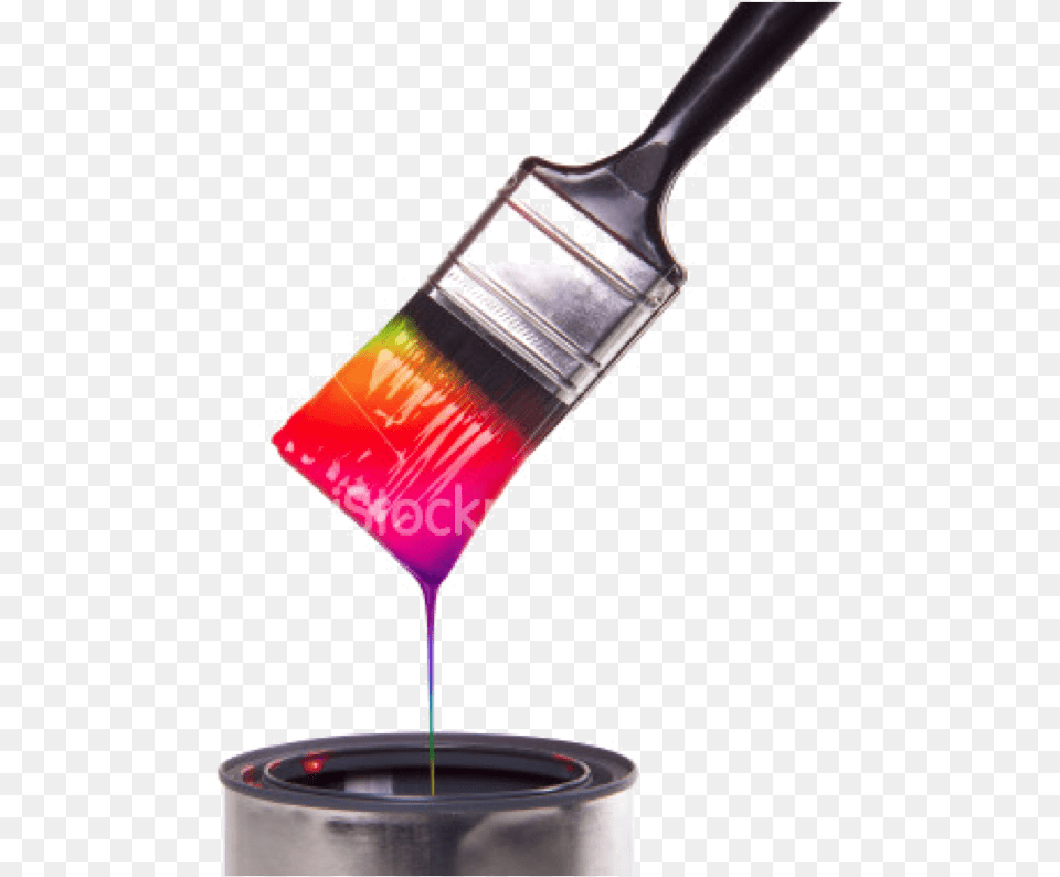 Paintbrush House Painter And Decorator Drip Painting Transparent Background Paint Brush, Device, Paint Container, Tool Free Png Download