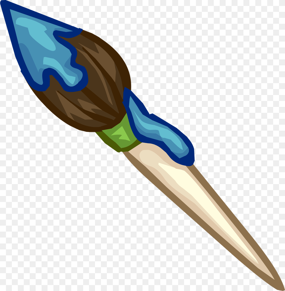 Paintbrush Icon Pincel Club Penguin, Weapon, Blade, Dagger, Knife Free Transparent Png
