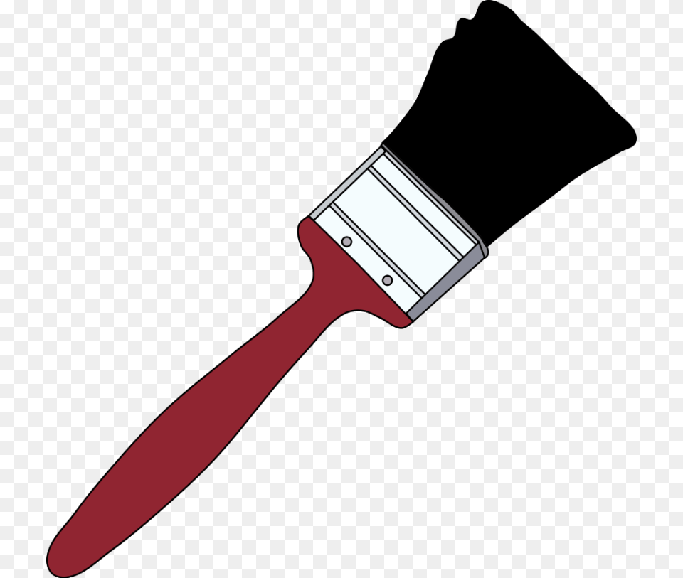 Paintbrush Paint Brush Clip Art, Device, Tool, Blade, Razor Free Png Download