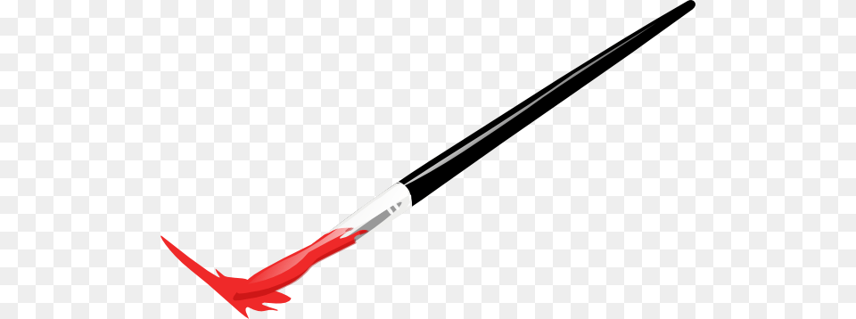 Paintbrush Paint Brush Clip Art Black And White, Device, Tool, Smoke Pipe Free Transparent Png