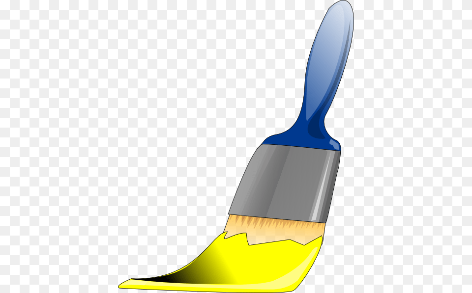 Paintbrush Yellow Clip Art, Brush, Device, Tool Png Image