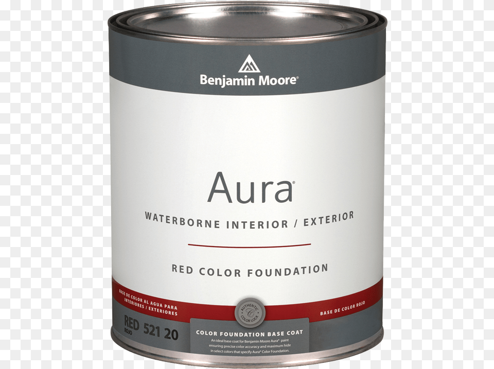 Paintcan Auracolorfoundation Benjamin Moore Foundation, Can, Tin Free Transparent Png