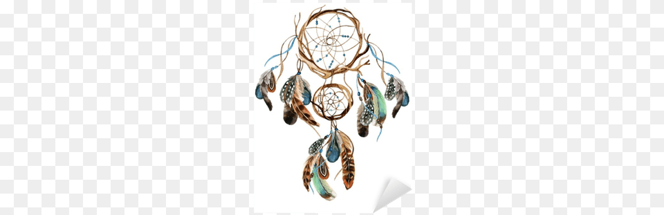 Painted Dream Catcher, Accessories, Earring, Jewelry, Art Free Png Download