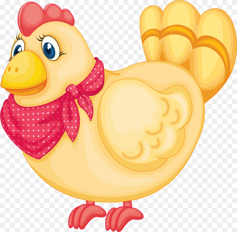 Painted Easter Chicken Clipart Picture Mother Chicken Clipart, Animal, Bird, Fowl, Hen Free Transparent Png
