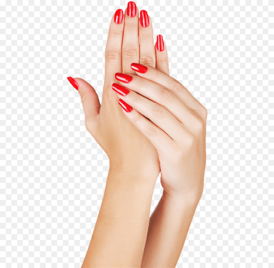 Painted Light Nails Nail Manicure Hands Polish Manicure Hands, Body Part, Hand, Person, Adult Free Transparent Png