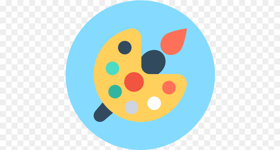 Painter Art Icon 7 Repo Icons Circle, Paint Container, Palette Free Transparent Png