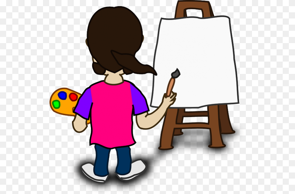 Painter Clipart, Baby, Person, Clothing, T-shirt Free Png