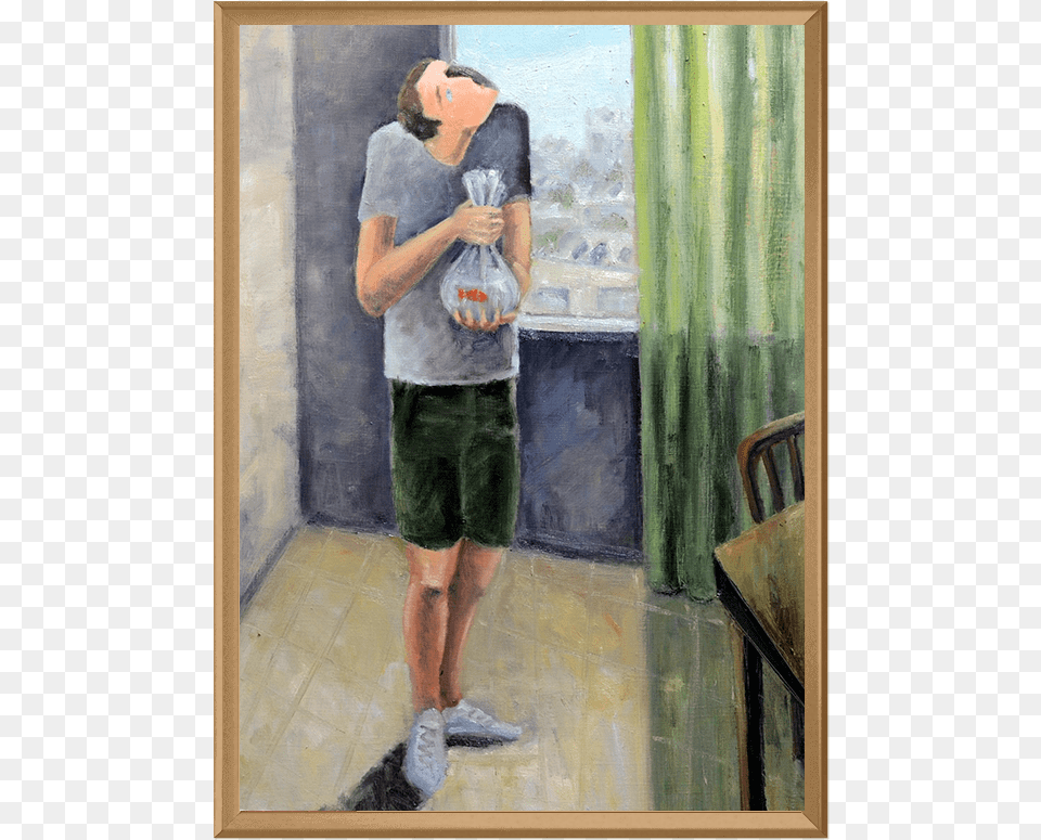 Painting, Art, Shorts, Clothing, Person Free Transparent Png