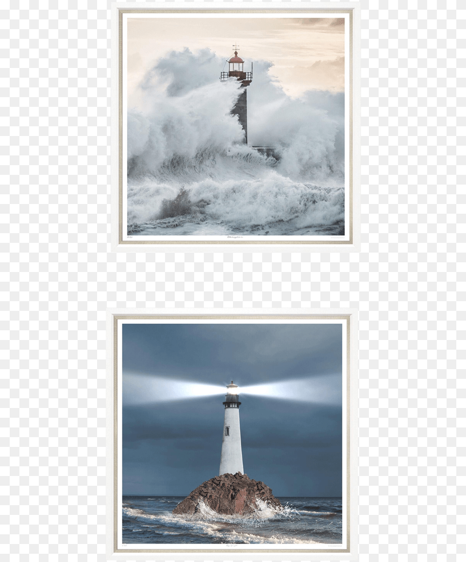Painting, Architecture, Beacon, Building, Lighthouse Png Image