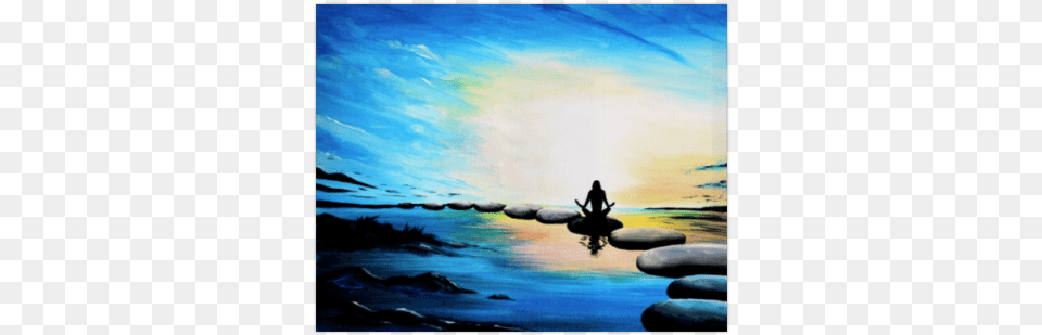 Painting, Nature, Outdoors, Sky, Water Png Image
