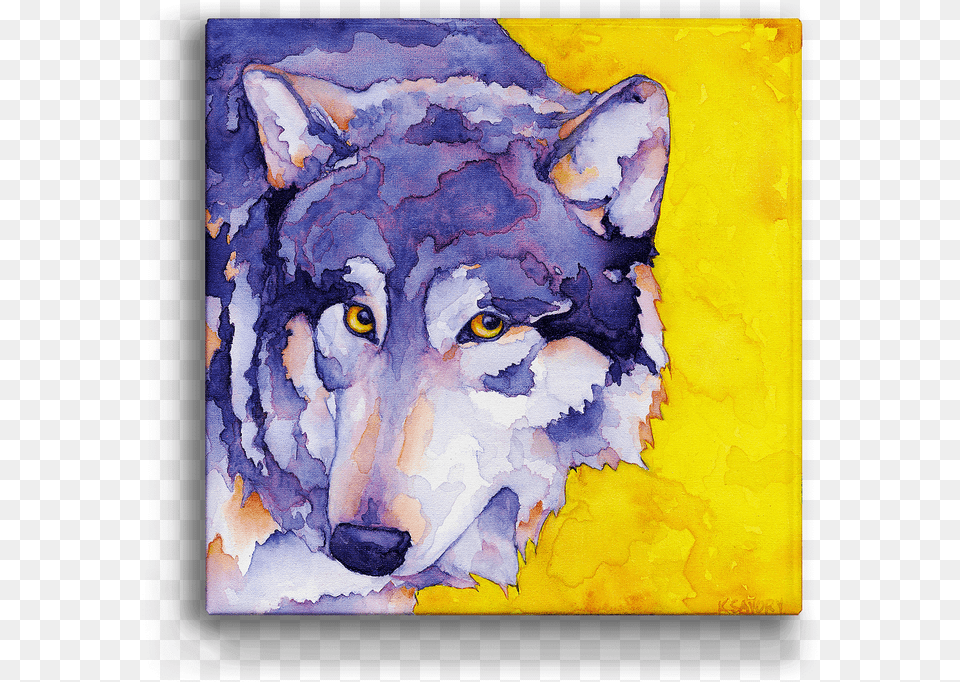 Painting, Animal, Mammal, Wolf, Canine Png