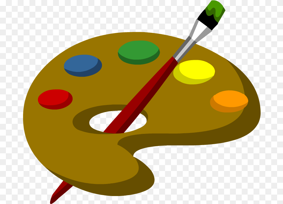 Painting, Paint Container, Palette, Brush, Device Png