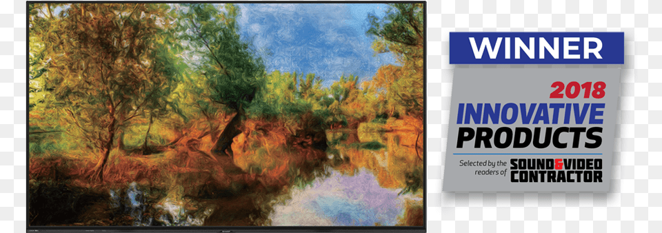 Painting, Pond, Water, Vegetation, Nature Free Png