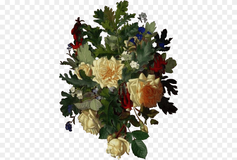 Painting, Art, Plant, Rose, Flower Bouquet Free Transparent Png