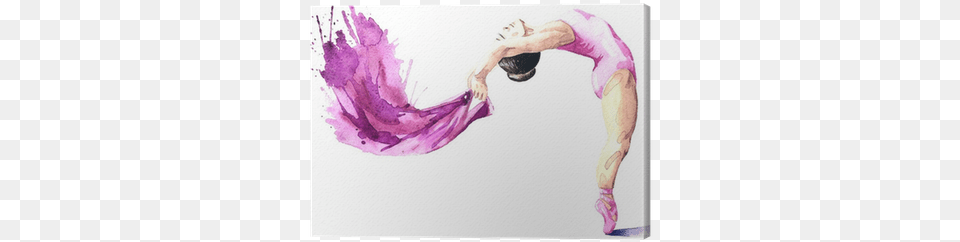 Painting, Dancing, Leisure Activities, Person, Purple Png Image
