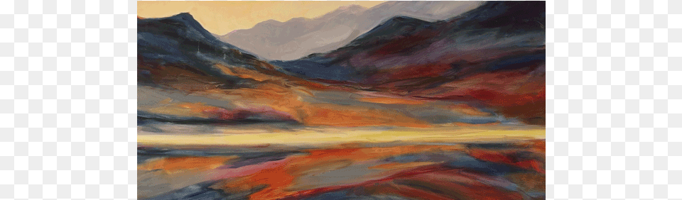 Painting, Mountain, Nature, Outdoors, Art Free Png