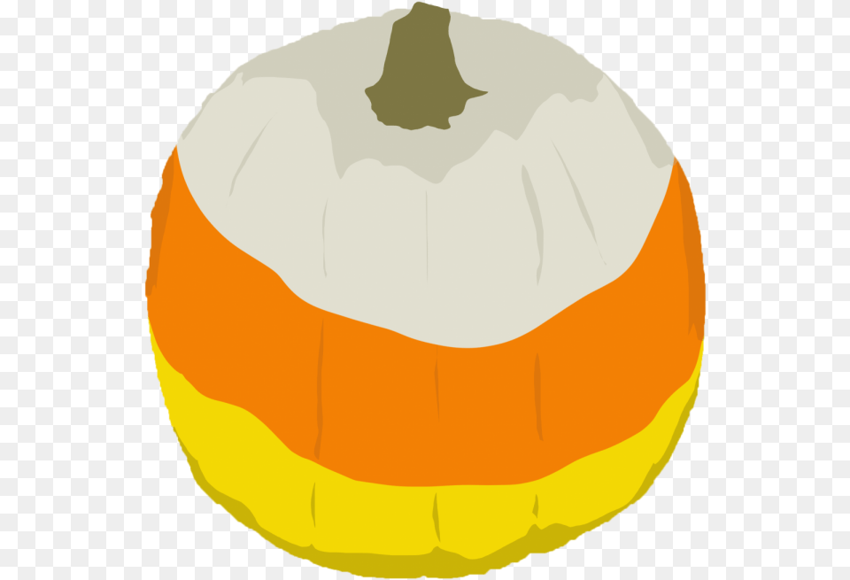Painting A Pumpkin Like Candy Corn Is One Way To Decorate Jack O39 Lantern, Cream, Dessert, Food, Icing Free Png Download