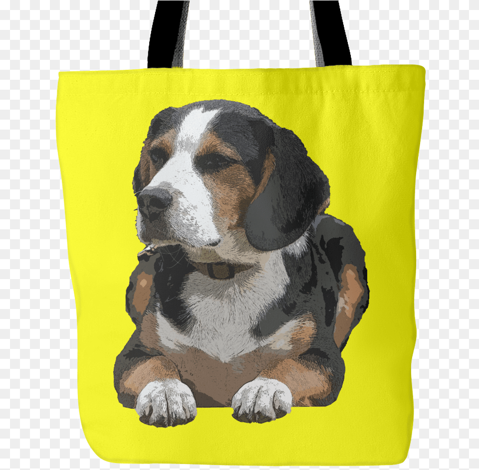 Painting Beagle Dog Tote Bags Tote Bag, Animal, Canine, Pet, Hound Free Transparent Png
