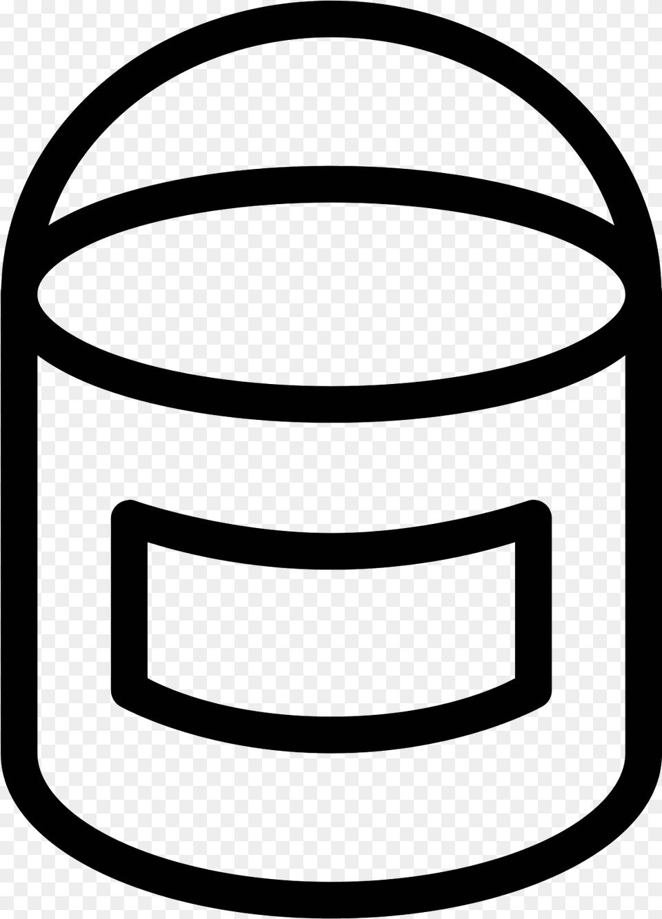 Painting Bucket Computer Icons Drawing Black And White Paint Bucket Clipart, Gray Png