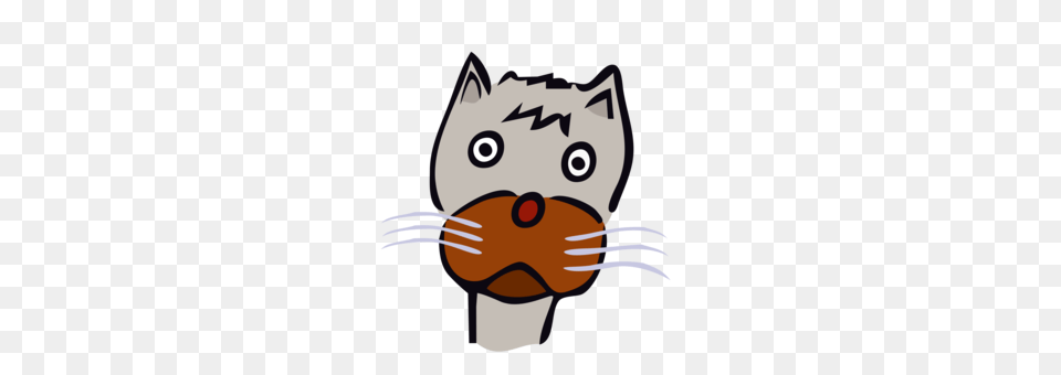 Painting Cat Face Child, Cutlery, Fork, Animal, Bird Png Image