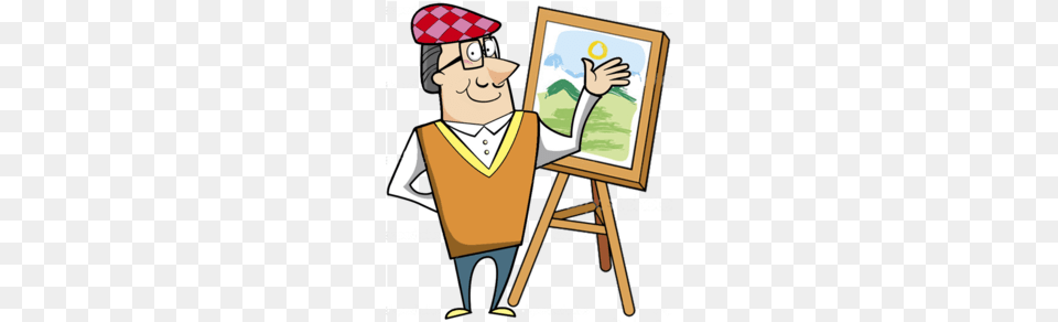 Painting Clipart, Canvas, Person, Face, Head Png Image