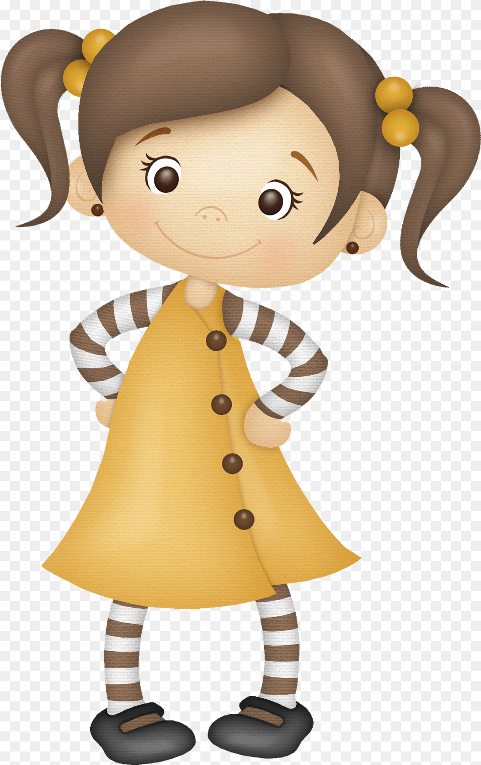 Painting Clipart Face Paint Cute Girl Clipart, Clothing, Coat, Doll, Toy Png Image